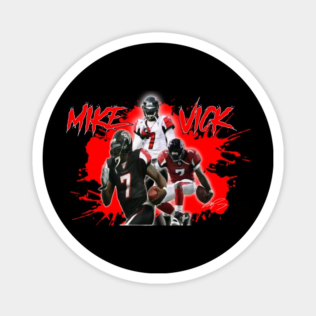 Mike Vick Magnet by Deon_Hill_Draws